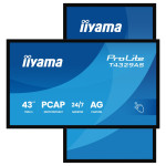iiyama T4329AS-B1AG interaktivni zaslon 43" 4K 24/7
