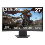 LG 27GS60QC-B Monitor 27" QHD VA ukrivljen 1 ms 180 Hz