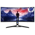 R34w-30 34" ukrivljen igralni monitor, UWQHD, VA, 0,5 ms, 180 Hz