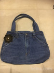 Kvalitetna TORBA Be Free Unikat JEANS TORBICA modra - NOVO