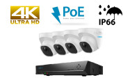 Reolink PoE set, RLK8-800D4, 4K-UHD NVR snemalna enota, 2T HDD trdi di