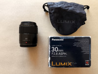 Panasonic Lumix G Macro 30mm f/2.8 ASPH Mega O.I.S.