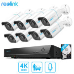 Reolink PoE set, RLK16-810B8-A, 4K-UHD, AI, NVR snemalna enota (16x),