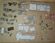 LOT komponent za elektroniko  kondenzatorji konektorji N BNC PL pot..