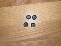 Apple nadomestne gumijaste blazinice / nogice / absorberji za MacBook