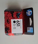 Kartuša črna HP651 nova prodam