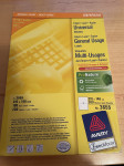 NALEPKE  AVERY 210 X 148 mm, NOVE