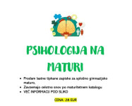 ZAPISKI PSIHOLOGIJA NA MATURI
