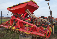 Pnevmatsko sejalnico z rotobrano Pottinger aerosem + lion 4001