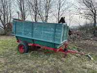 Traktorska prikolica - Enoosna