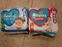 Pampers pants 8 + gratis Pampers active baby 7