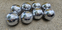 Set za petanko komplet 8 krogel 73mm za balinanje BREZ LESENE ŽOGICE I