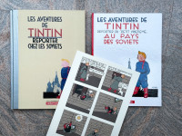 Tintin / posebna barvna francoska izdaja z reprodukcijo