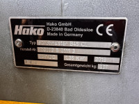 Čistilni stroj hako 2x