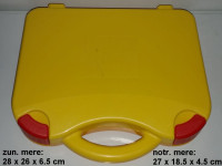 Kovček LEGO, primeren za orodje in podobno, 28 x 26 x 6.5 cm