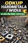 ODKUP HARDMETALA / WIDIA – NAJBOLJŠA CENA – GOTOVINA