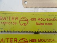 Prodam strojne liste HSS molybdaen-Swiss made in ročni list obostran.
