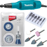 Set GD0603-XXL: premi brusilnik GD0603 + brus. kamni, krtače, rezkarji