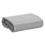 vidaXL Ponjava siva 3x3 m 650 g/m²