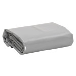 vidaXL Ponjava siva 1x2,5 m 650 g/m²
