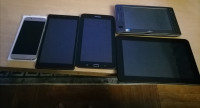 3x tablicne 1x telefon 1x racunalnik
