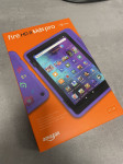 Amazon Fire HD 8 PRO Kids Edition, vijola barve z lepim vzorcem, novo