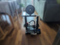 Creality Ender 3 3D tiskalnik. CR touch + predelan extruder