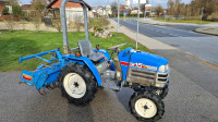 Iseki TM15 Mini traktor z Iseki frezo 1200mm