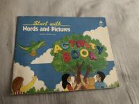 ACTIVITY BOOK START WITH  WORDS AND PICTURES LETO 1987