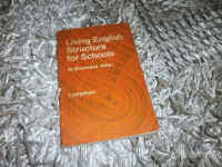 LIVING ENGLISH STRUCTURE FOR SCHOOLS W. STANNARD