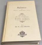 RAČUNICA ZA OBČE LJUDSKE ŠOLE - Dr. Fr. vitez Močnik