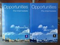 Učbenik in DZ Opportunities (Pre-Intermediate; angleščina)