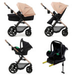 Kinderkraft Voziček 4v1 Moov 2 sand beige
