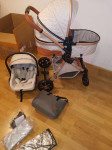 Otroški voziček 3v1- Baby stoller - NOVO!