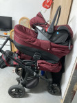 Otroški voziček BabyLux 3v1