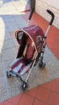 Otroški voziček, priročen, zložljiv v eni potezi