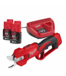 MILWAUKEE M12 BLPRS-202 Akumulatorske škarje za obrezovanje (2 x 2.0Ah