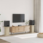 vidaXL Stojalo za zvočnike 2 kosa sonoma hrast 30x30x60 cm inž. les