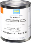 Warnex profesionalna barva za ohišje zvočnikov - Bela (RAL 9010) 1kg