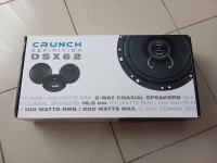 Avtozvočniki Crunch DSX62