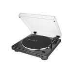 Audio Technica AT-LP60XBTBK (črna. Bluetooth. Vgrajen gramofonski pred