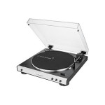 Audio Technica AT-LP60XBTWH (bela, Bluetooth, gramofonski predojačeval