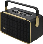 JBL Authentics 300 brezžični zvočnik v črno-zlati barvi - novo