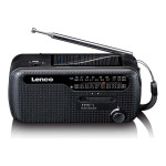Lenco MCR-113BK Solarna črna