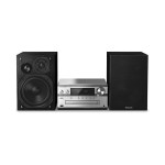 Panasonic SC-PMX94EG-S (Bluetooth, radio, CD) srebrne barve