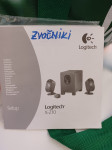 Komplet zvočniki in woofer, znamke Logitech X-210, prodam.