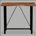 Barska miza Greatstore iz trdnega akacijevega lesa 120x60x107
