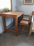 Barska miza in stoli
