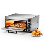 Električna peč za pizzo - inox