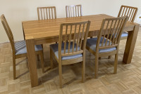Ikea jedilna miza in stoli Ekedalen